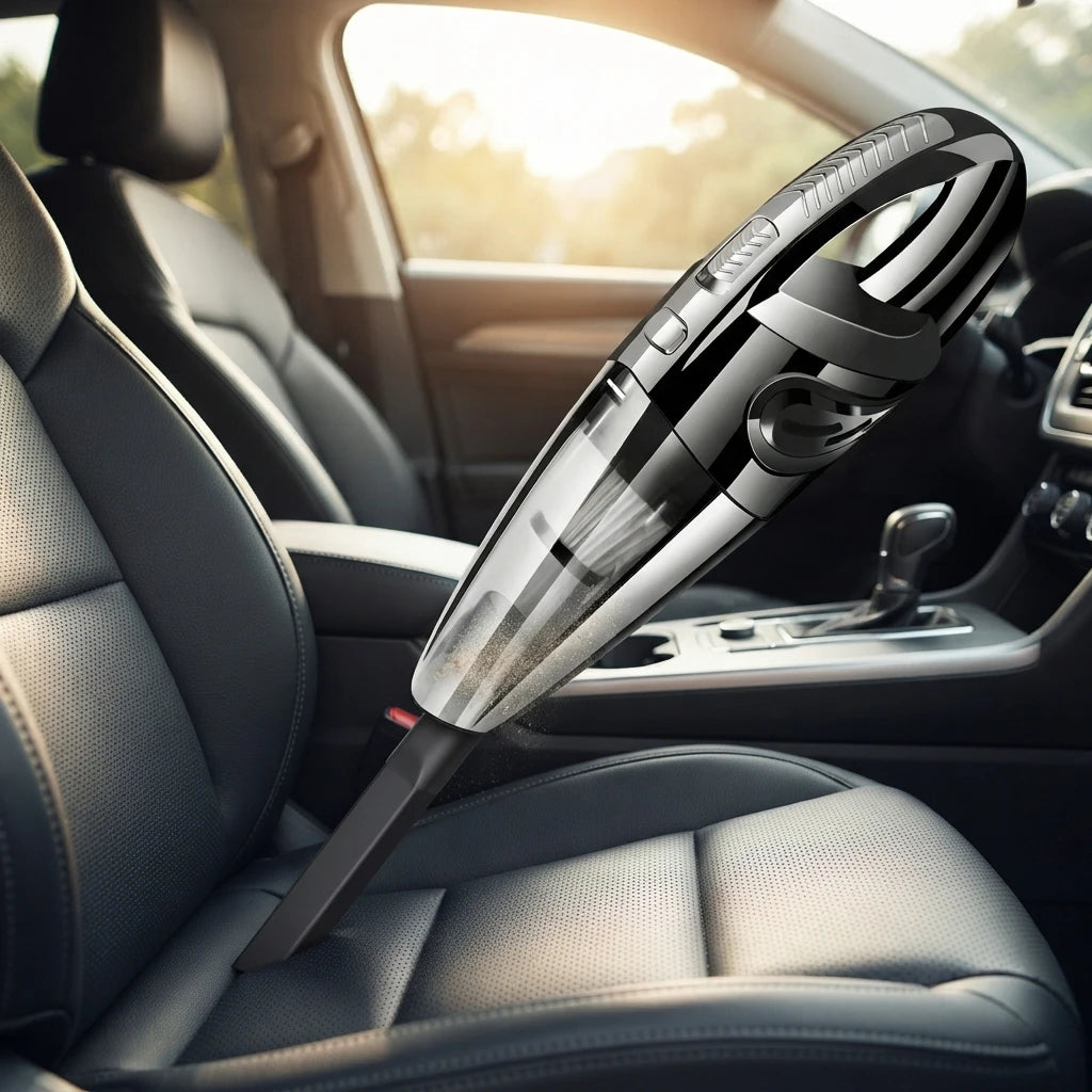 TUERBB VC01 Cordless Car Vacuum Cleaner – USB-C Rechargeable