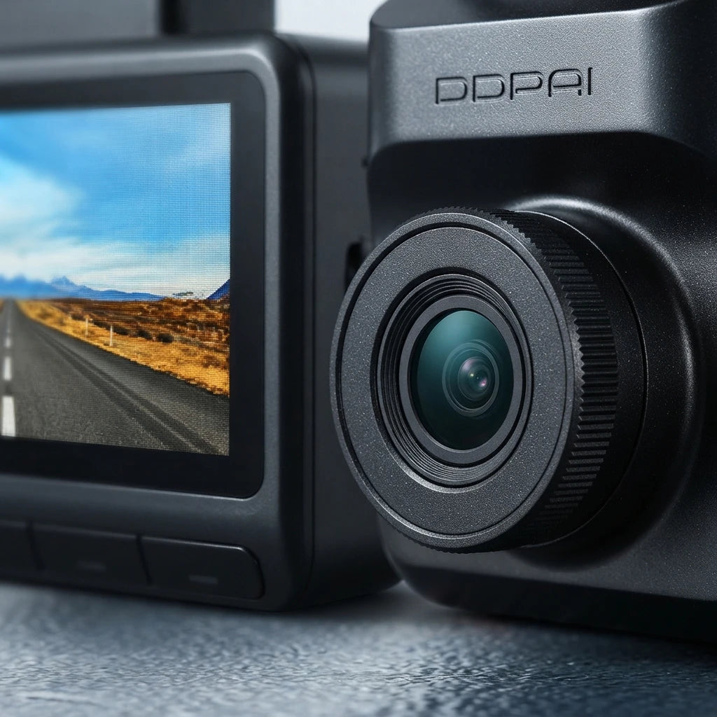 DDPAI Z50 Pro 4K Dash Cam – Front & Rear Camera, 3" IPS, WiFi, GPS & ADAS
