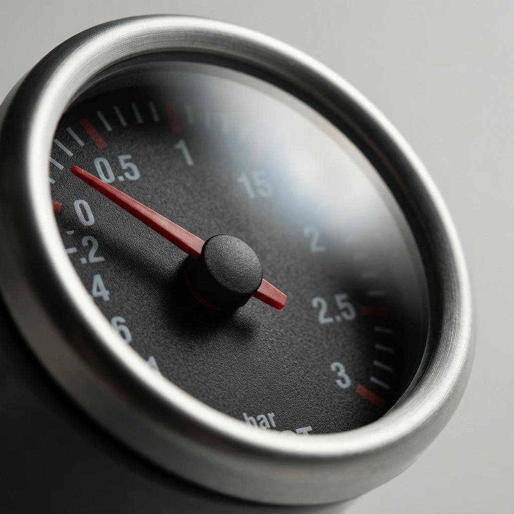 52mm Турбо Boost Gauge – Механичен уред за налягане на турбото (-1 до 3 BAR)