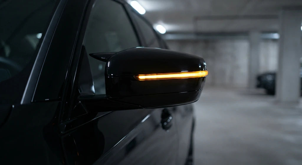 Динамични LED мигачи за странични огледала BMW – Sequential, G20 G22 G30 G31 G38 G32 G11 G12 G14 G15 G16 F90