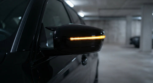 Динамични LED мигачи за странични огледала BMW – Sequential, G20 G22 G30 G31 G38 G32 G11 G12 G14 G15 G16 F90