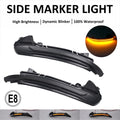 Car LED Dynamic Turn Signal Light Rearview Side Mirror Light Indicator Blinker for Audi A6 RS6 S6 C7 C7.5 4G 2012 2013 2014-2018