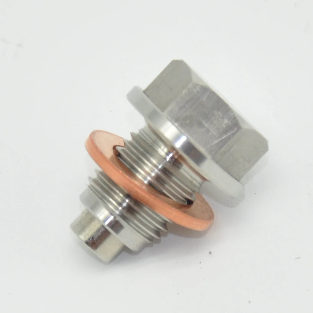 Stainless Steel Engine Magnetic Oil Drain Plug Screw Nut Bolt Oil Drain Sump Nut M12/14/16/18/20/24 1.5 1.25 1.75