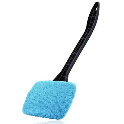 Car Window Cleaner Brush Kit Windshield Cleaning Wash Tool inside Interior Auto Glass Wiper with Long Handle Car Accessories