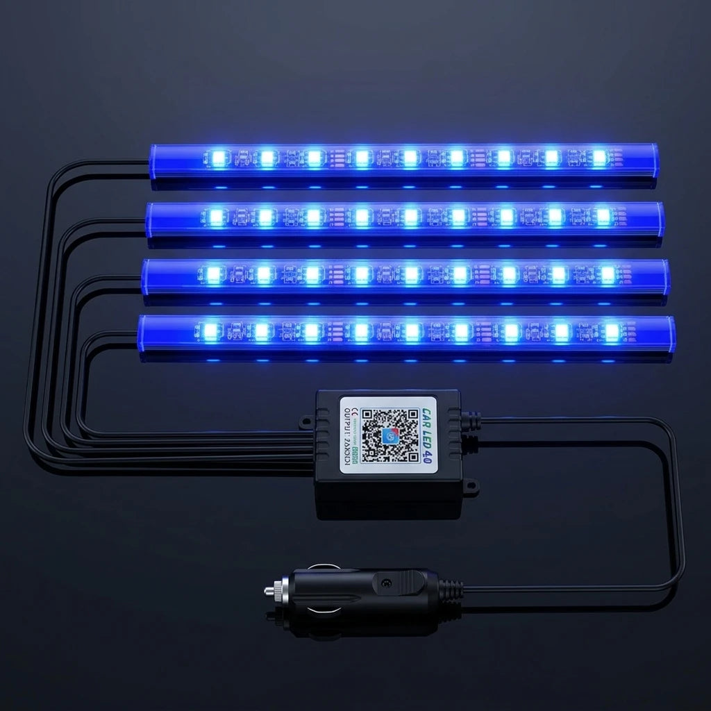 RGB Ambient Lighting Kit – App & Remote Control