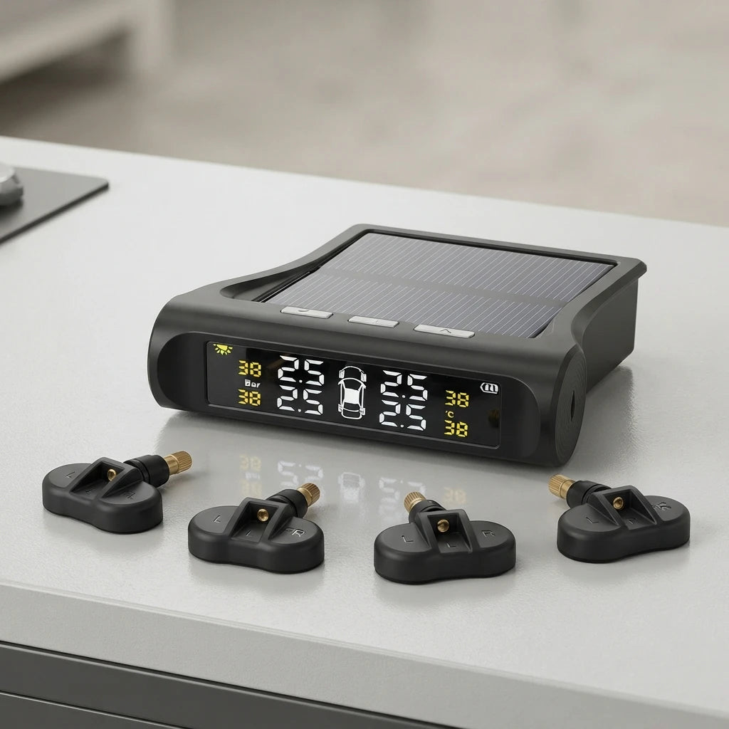 T1 Solar TPMS – Безжична система за следене на налягането в гумите